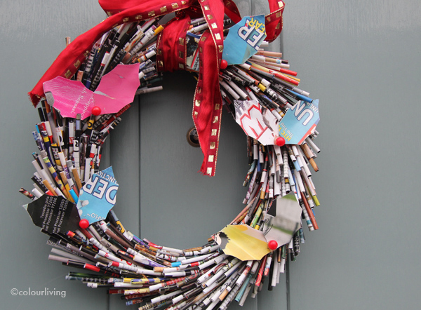 wreaths recycled