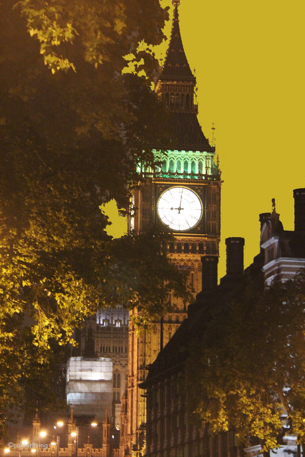 London Landmarks at Night - Colourliving