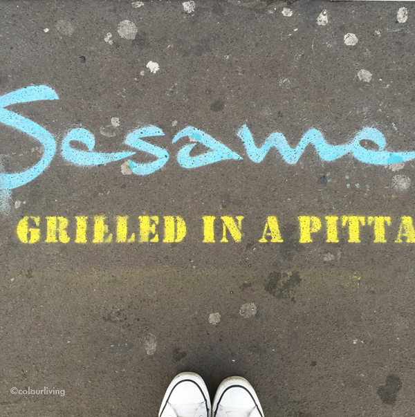 sesame - london's new street food bar - colourliving