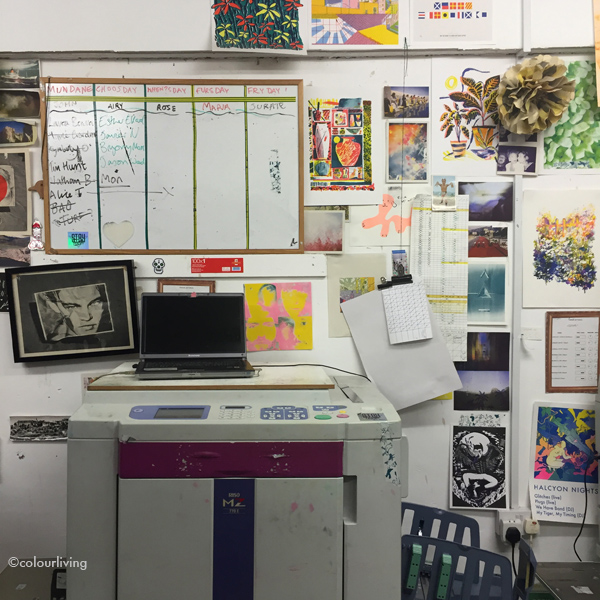 hato press - riso printing workshop // colourliving